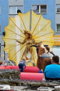 Künstler auf Event