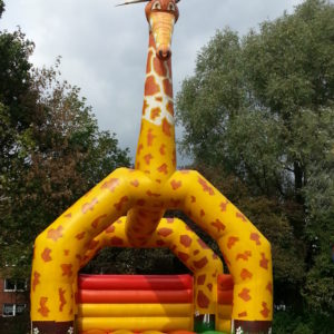 Hüpfburg Giraffe