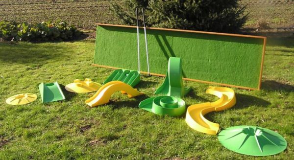 Mobile Minigolfbahn