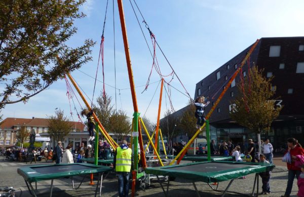 Bungee Trampolin für 4 Personen